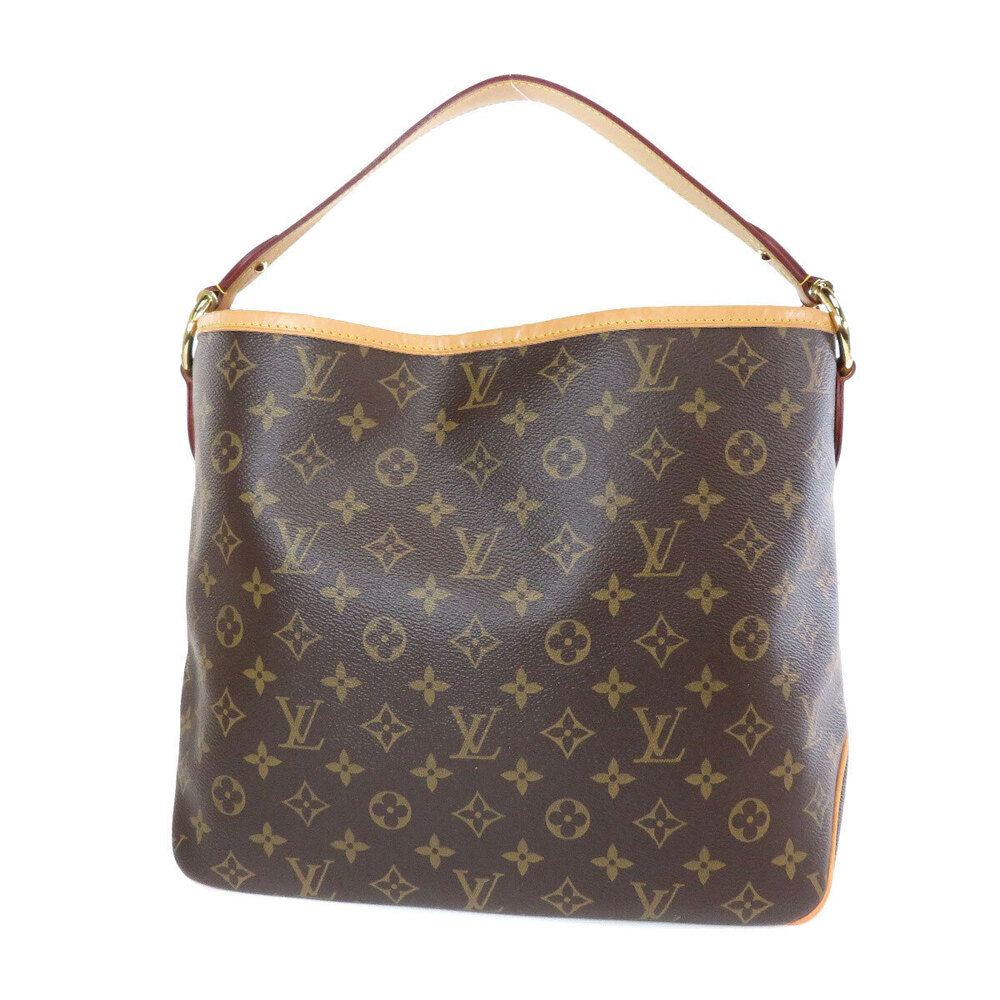 Louis Vuitton Bag Canvas Delightful Shoulder Monogram Brown